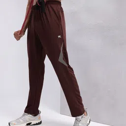 HRX by Hrithik Roshan Men Graphic Printed Rapid-Dry Mid-Rise Training Track Pants-picture-30