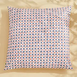 Home Centre Celebrations Blue & White Polka Dots Square Shaped Cushion Cover-image-13
