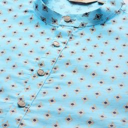 Anouk Men Ethnic Motifs Printed Regular Kurta with Pyjamas image 5