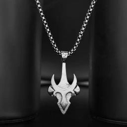 Voylla Black Eclipse TribalInspired Edgy Pendant-picture-32