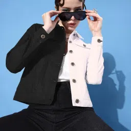 Style Quotient Multicolor Color Block Jacket image 1