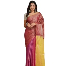 Fabindia Pink Woven Design Saree-picture-7