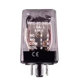 Sibass Electric 8 Pin Relay PLA Type with CE Mark for Electrical Isolation and Switching Purpose, SE-TX2C (Pack of 300)-87