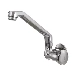 PLUMBER NECTAR Wall Mounted Chrome Finish Sink Cock Left/Right Hand Operated, NEC-0618-image-84