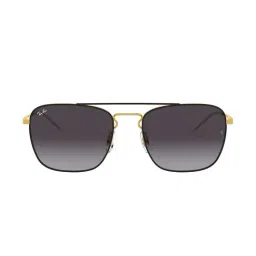 Ray-Ban 0RB3588 Dark Grey Gradient Youngster Square Sunglasses - 55 mm-44