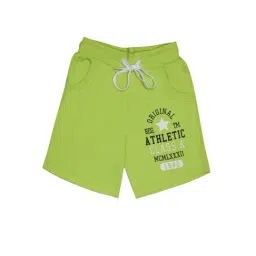 Chimprala Kids Green Printed Shorts-picture-13