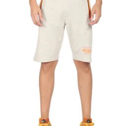 U.S. Polo Assn. Grey Regular Fit Self Pattern Shorts-image-58