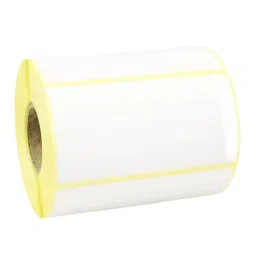 DTM Barcode Chromo Label Sticker Self Adhesive Paper Rectangular 76x38 mm White for Labeling, CRWB76X38-24