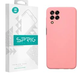 Sprig Liquid Silicone Back Cover for Samsung Galaxy M33 5G (Pink)-image-12