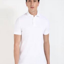 ATTITUDE START OF FASHION Men Polo Collar Pockets T-shirt-image-1