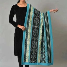 Aurelia Blue Printed Shawl-picture-36
