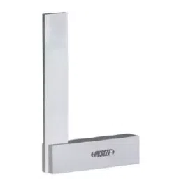Insize 150 mm 90? Flat Edge Square With Wide Base 4792-150-35