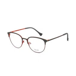 Police VPL291K501HGFR Grey Full Rim Round Frame image 1