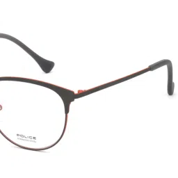 Police VPL291K501HGFR Grey Full Rim Round Frame image 4
