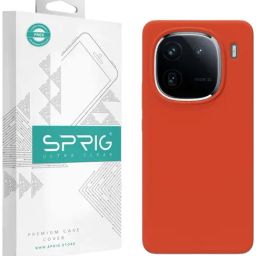 Sprig Back Cover for IQOO 12 (Orange)-image-75
