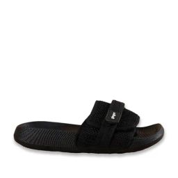 Ginger by Lifestyle Women's Black Slides-image-8