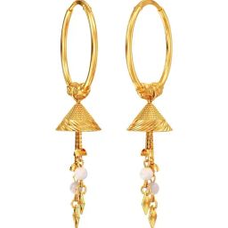 Joyalukkas 22k (916) Yellow Gold Enduring Earring for Women-image-68