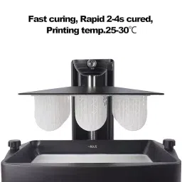 JAMG HE 3D Printer Resin For UV-Curing Photopolymer Rapid Printer 1 Kg, White image 2