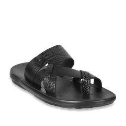 Mochi Men's Black Toe Ring Sandals-image-54