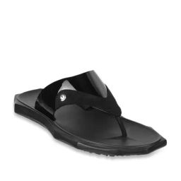 Mochi Men's Black Thong Sandals-image-92