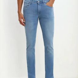 Allen Solly Blue Cotton Skinny Fit Jeans-image-70