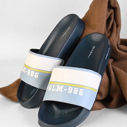 Mast & Harbour Men Colourblocked Sliders Flip Flops-picture-45