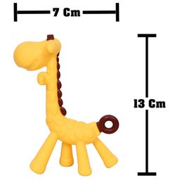 Kritiu Set Of 2 Textured Silicone Giraffe Shape & Stand Teether image 3