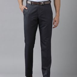Park Avenue Men Mid-Rise Smart Trousers-picture-21
