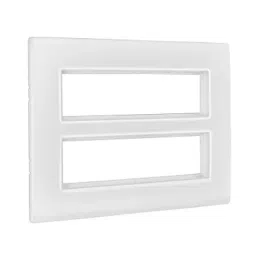 Legrand Cover Plate with Support Frame Allzy White 16 Module, 6813 09 (Pack of 10)-44