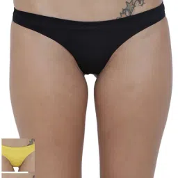 BASIICS by La Intimo Multicolor Bikini Panty( Pack Of 3 )-image-46