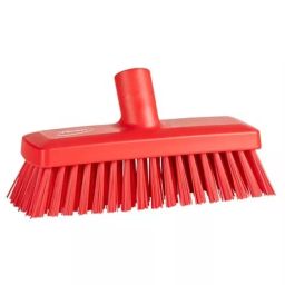 VIKAN Broom Red With Polyester, Polypropylene & Stainless Steel Bristles for General Purpose, 70424-image-60