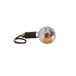 Uno Minda Blinker Front Natural with Coupler for Royal Enfield Bullet Classic - Set of 2 (IL-7017H) image 3