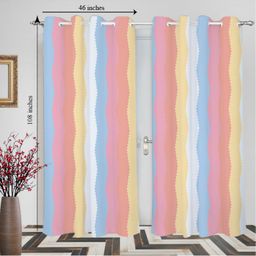 Right Gifting Digital Printed Eyelet Long Door Curtain For Kids Room - Pack Of 2-picture-17