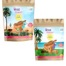 The Wise Food Co Date Powder 250 g & Palm Jaggery 300 g - Pack of 2-image-2