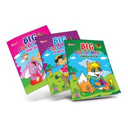Diamond Toons Big Colouring Books Colouring Books Set of 3 - English-26
