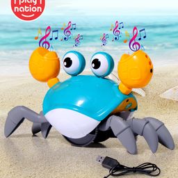 Play Nation Crawling Crab Musical Toy with Rechargeable Battery- Multicolour-15