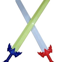 Sanjary Sword Set Warrior Set 2 Sword Toy for Kids Color Design May Vary-16