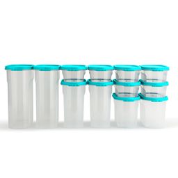 Gluman Modular Storage Container Set of 12-22