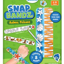 Skillmatics Craft Activity - Snap Bandz, Animals, DIY Art & Craft Activity, Mess-Free, Creative Kit, 8 Bands (8.6"), Gifts for Boys & Girls Ages 4 to 10-21