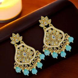 FEMMIBELLA Contemporary Chandbalis Earrings-image-62