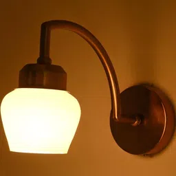 SOMIL White Glass Cylinder Shaped Wall Lamp-image-84