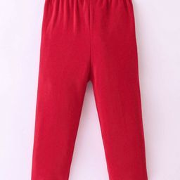 Lazy Bones Sinker Full Length Track Pant with Text Print - Maroon image 2