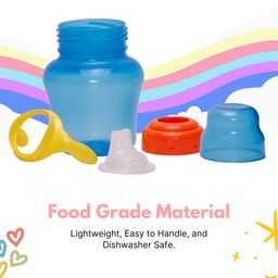 Adore Sigma Soft Spout Sipper with Twin Handle and Dust Free Cap -150ml image 5