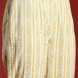 Anouk Floral Printed Pure Cotton Kurta with Trousers & With Dupatta image 3