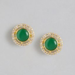 Anouk Gold Plated Contemporary Studs Earrings-87