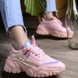 Shoetopia Kids Pink Casual Sneakers-image-66