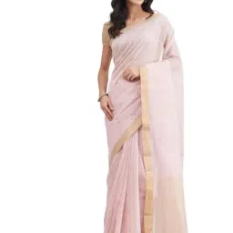 Fabindia Lilac Woven Design Saree-picture-34