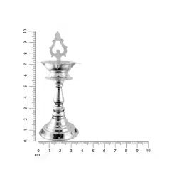 Sri Jagdamba Pearls 0.8 Silver Diya - Set of 2 image 2