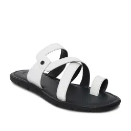 Gabicci Men's White Toe Ring Sandals-picture-45