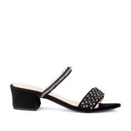 London Rag Women's Black Ethnic Sandals-image-86